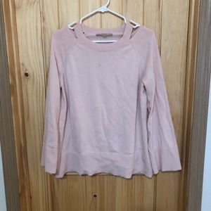 Pink light sweater top